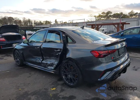 2025 Audi Rs 3 Tfsi Quattro S Tronic z USA, uszkodzony, nr VIN WUAGWDGY0SA909971